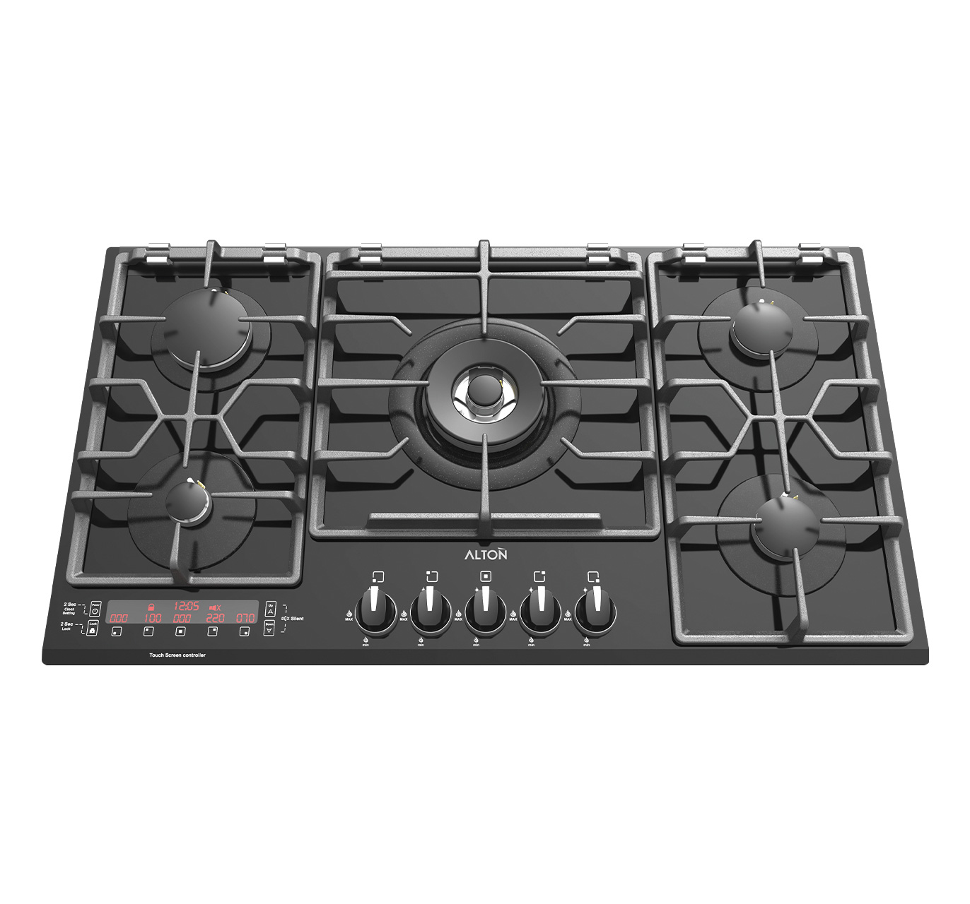 اجاق گاز صفحه ای شیشه ای توکار آلتون مدل  G535DB