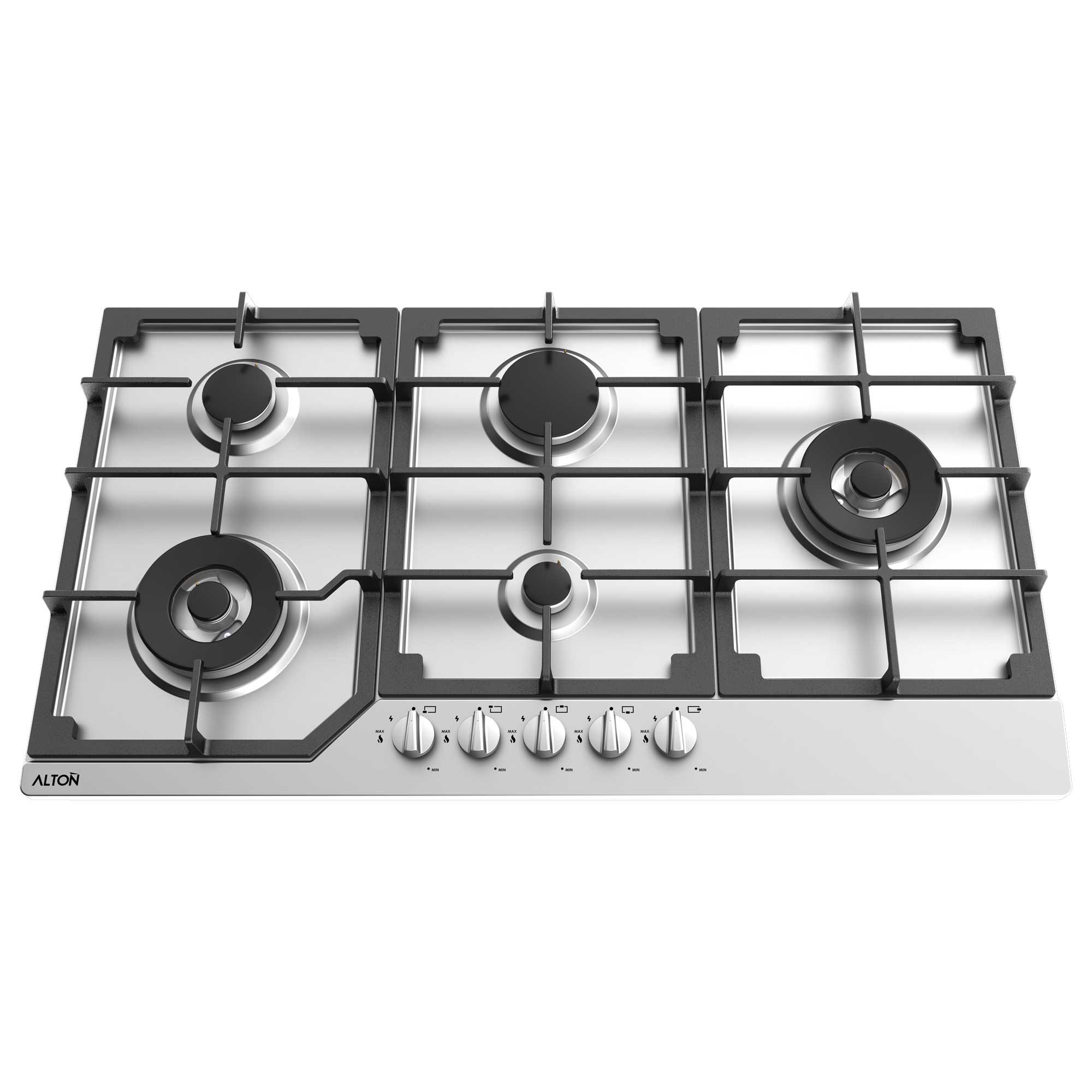 اجاق گاز صفحه ای استیل توکار آلتون مدل S528