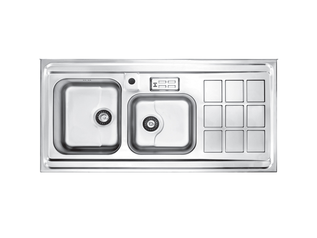 سینک استیل روکار اخوان کد 364S