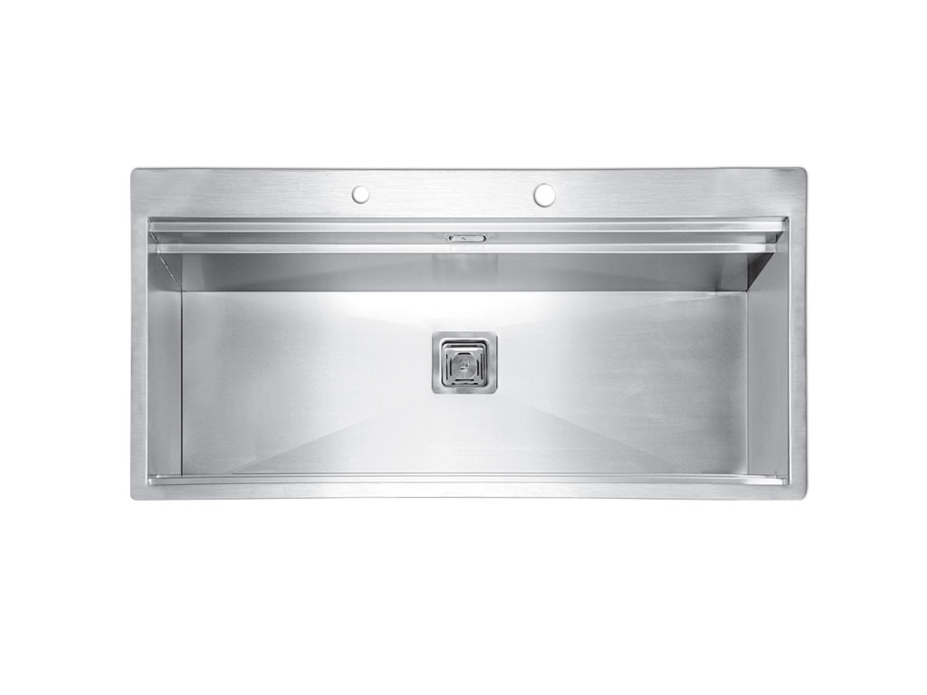 سینک استیل توکار باکسی اخوان کد 356