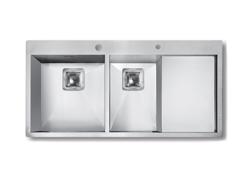 سینک استیل توکار باکسی اخوان کد 354