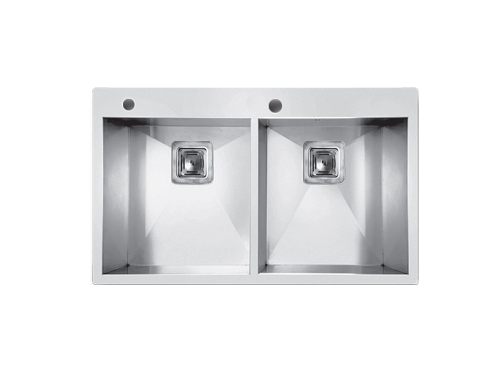 سینک استیل توکار باکسی اخوان کد 335