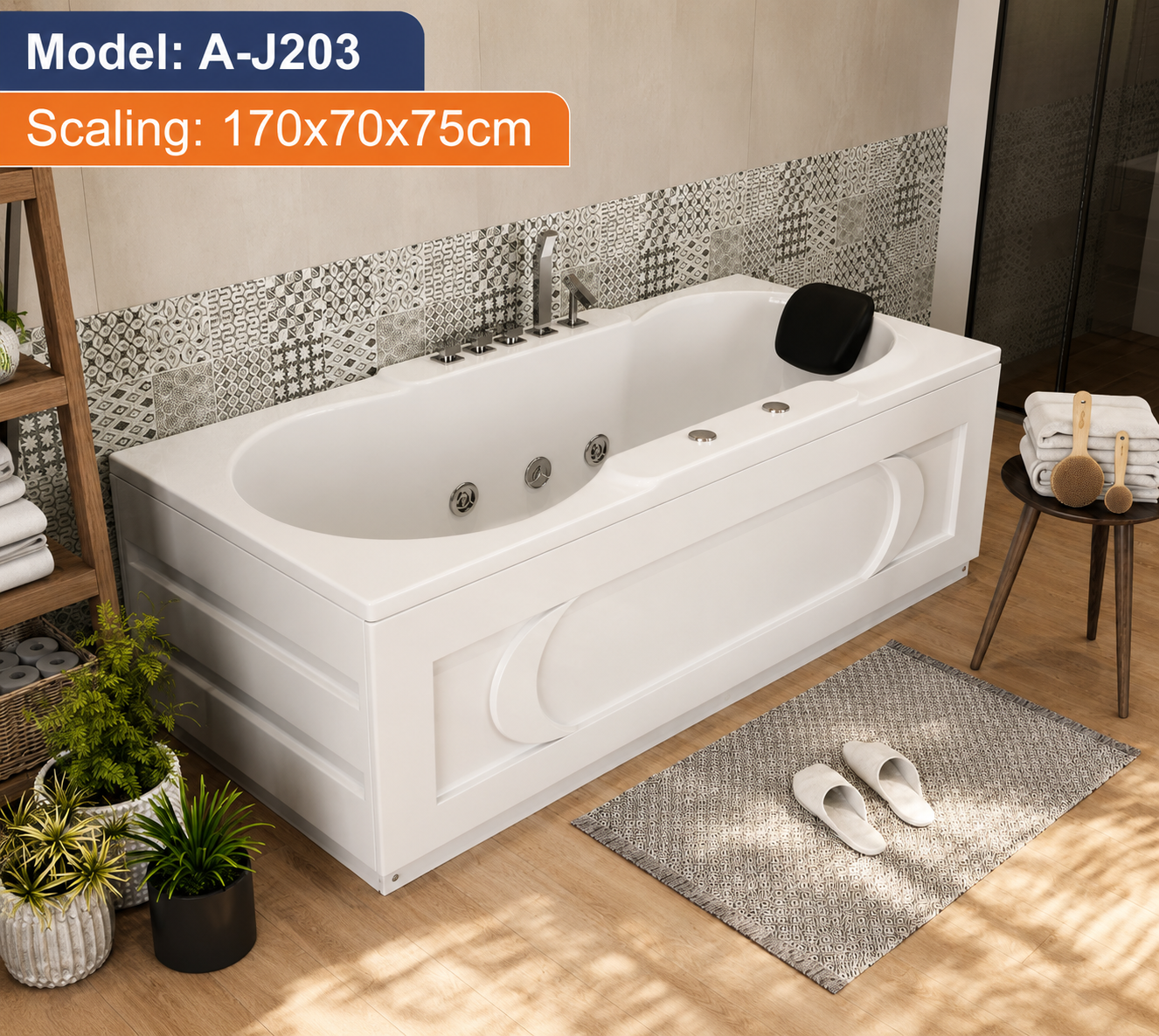 وان جکوزی آرکا مدل A-JA203