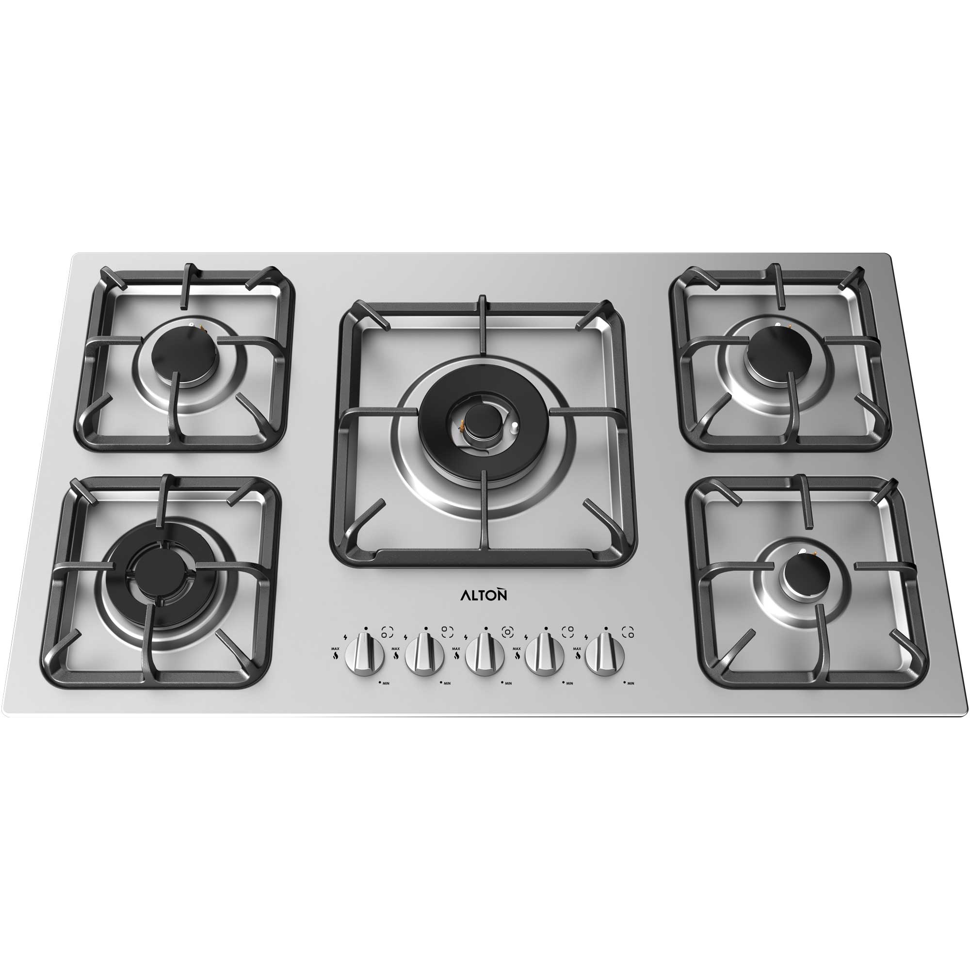 اجاق گاز صفحه ای استیل توکار آلتون مدل  S526