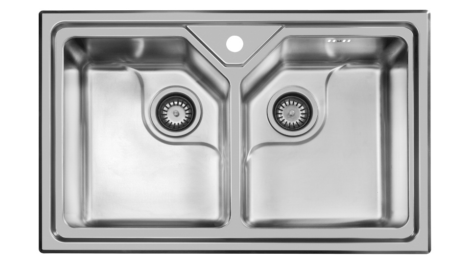 سینک استیل توکار اخوان کد 358