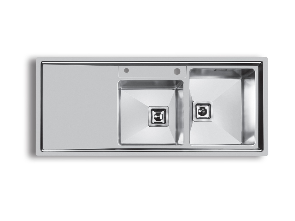 سینک استیل توکار اخوان کد 600