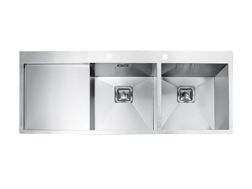 سینک استیل توکار باکسی اخوان کد 357