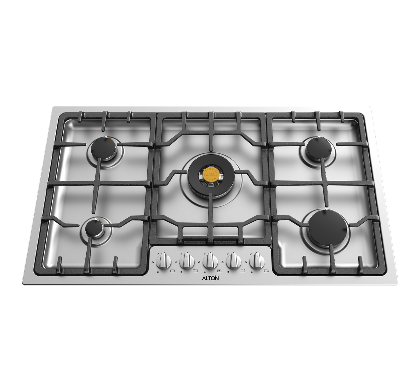 اجاق گاز صفحه ای استیل توکار آلتون مدل  IS۵۲۵