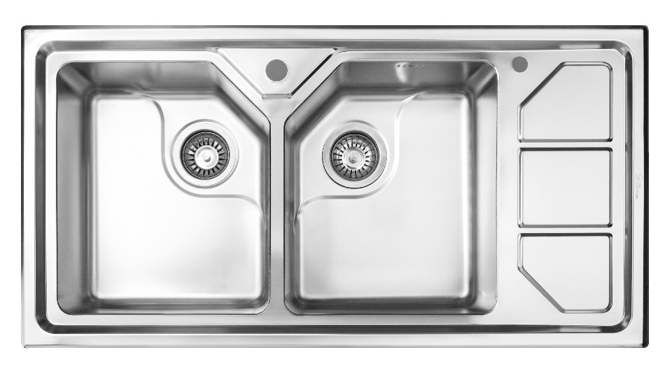 سینک استیل توکار اخوان کد 326s