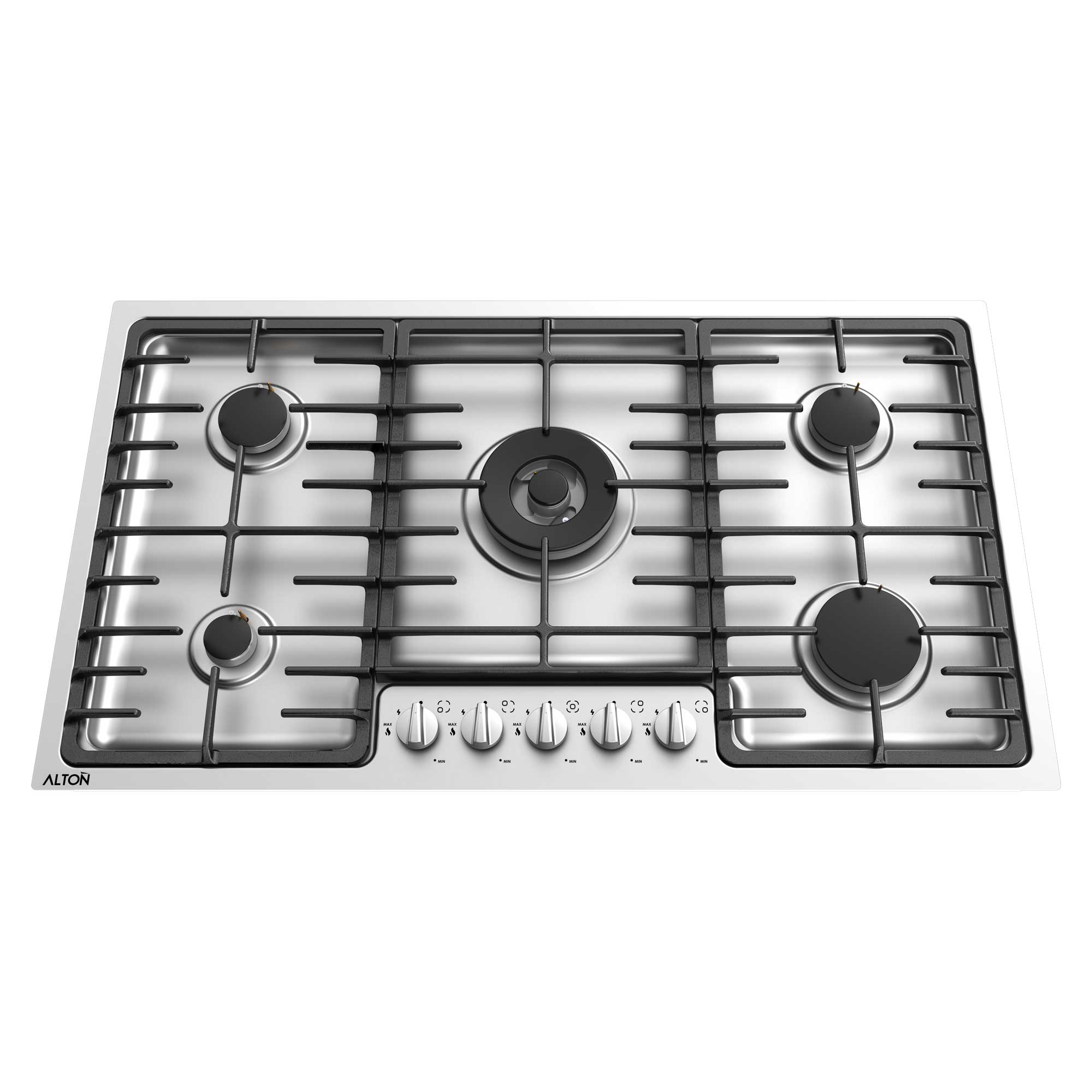 اجاق گاز صفحه ای استیل توکار آلتون مدل S527