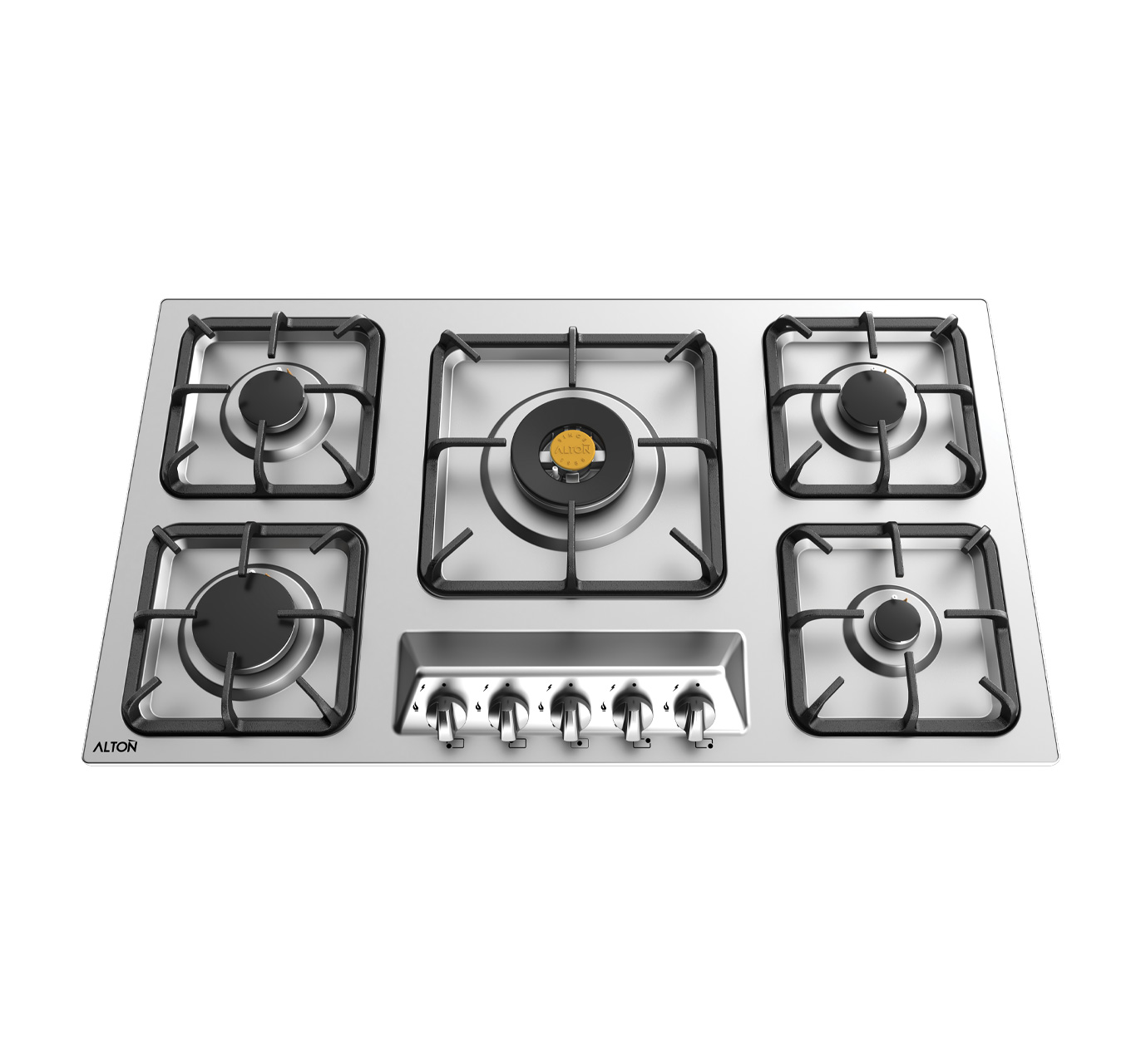 اجاق گاز صفحه ای استیل توکار آلتون مدل  IS۵۲۳N