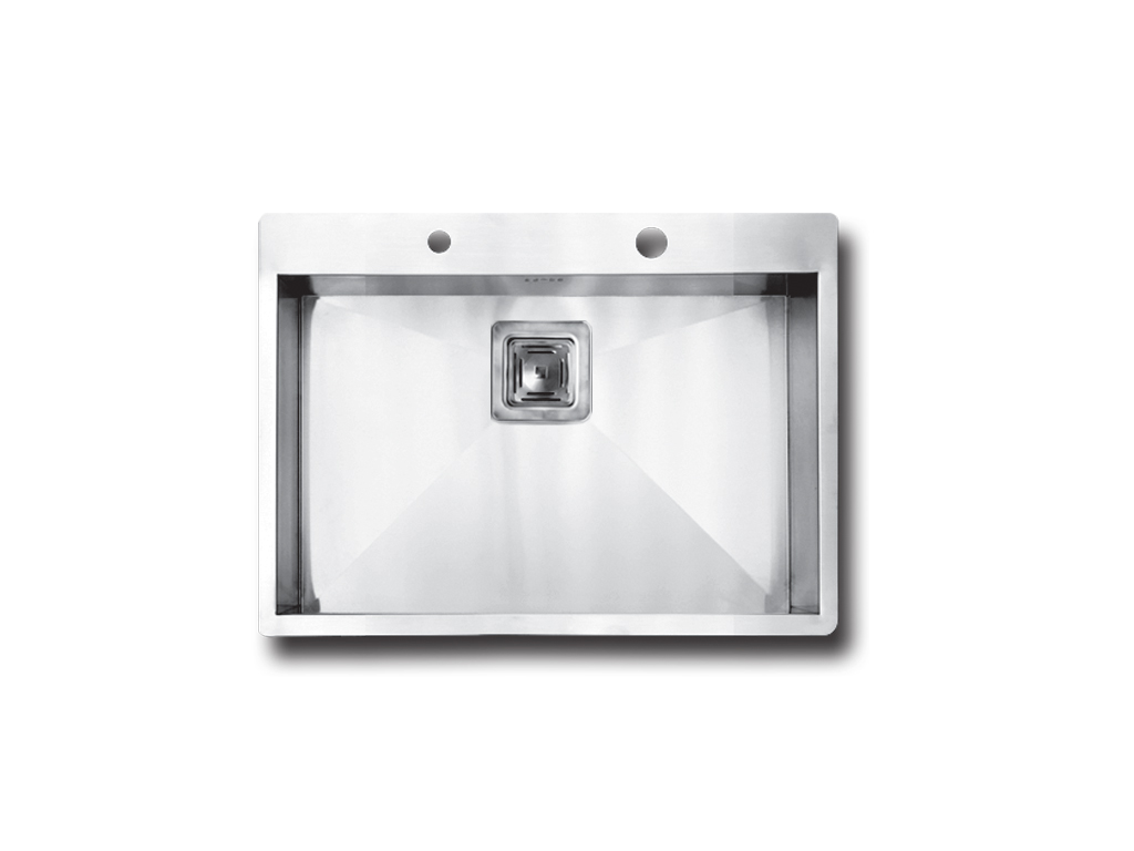 سینک استیل توکار باکسی اخوان کد 338