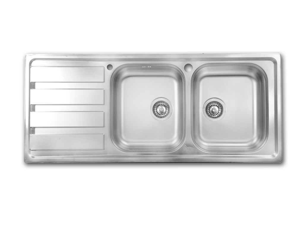 سینک استیل توکار اخوان کد 385