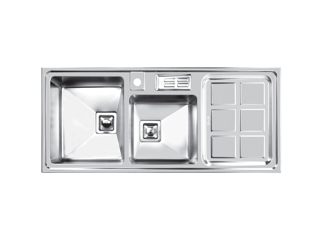 سینک استیل توکار اخوان کد 318s