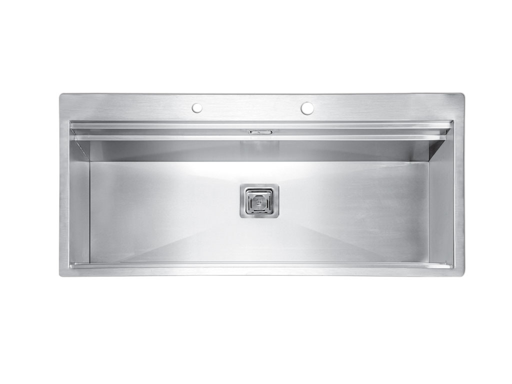 سینک استیل توکار باکسی اخوان کد 355