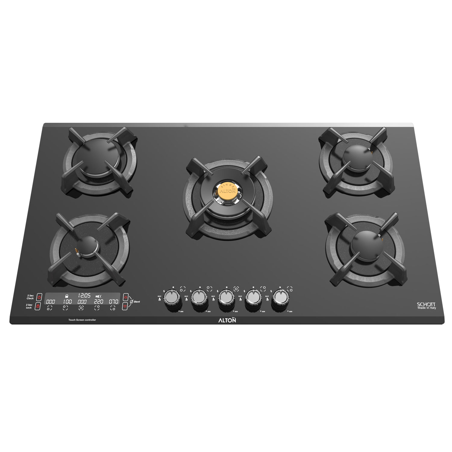 اجاق گاز صفحه ای شیشه ای توکار آلتون مدل  IG530DB