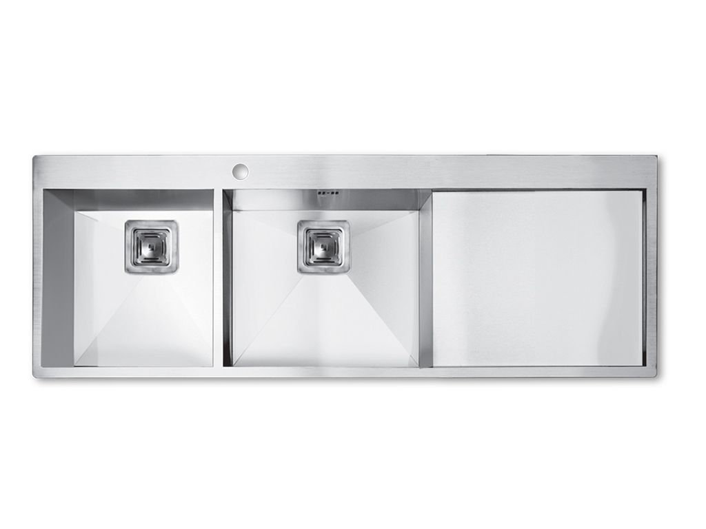 سینک استیل توکار باکسی اخوان کد 346s