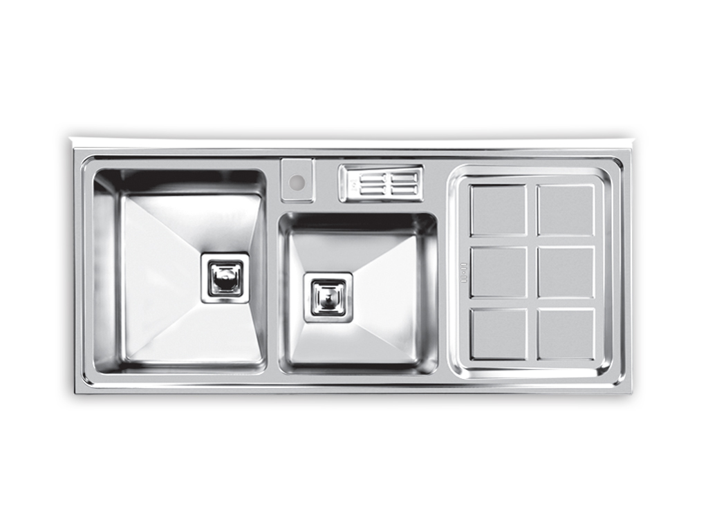 سینک استیل روکار اخوان کد 320s