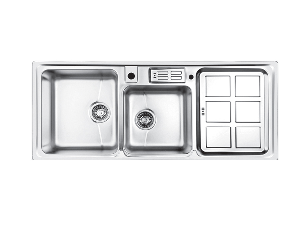 سینک استیل توکار اخوان کد 360