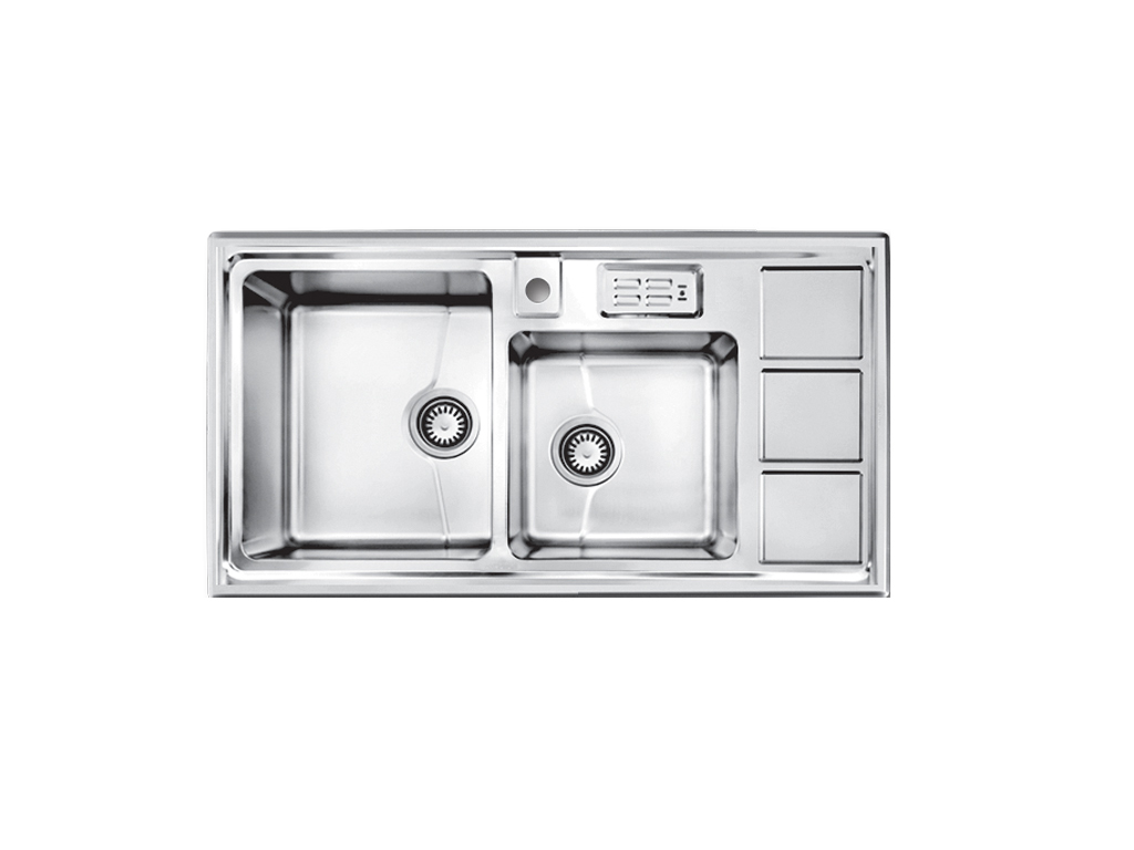 سینک استیل توکار اخوان کد 328s