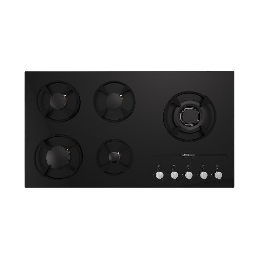 اجاق گاز رومیزی شیشه ای پنج شعله‌ استیل البرز مدل G-5917