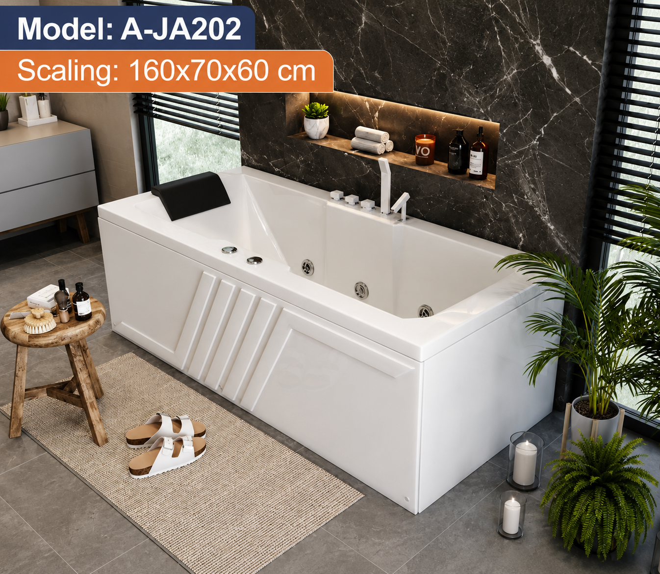 وان جکوزی آرکا مدل A-JA202